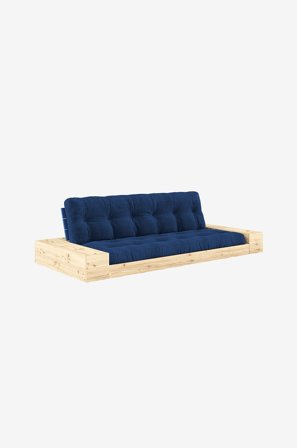 Karup Design - Base Sovesofa m. 2 sidebokse Tre-personers - Blå - Sovesofaer - Fra Homeroom