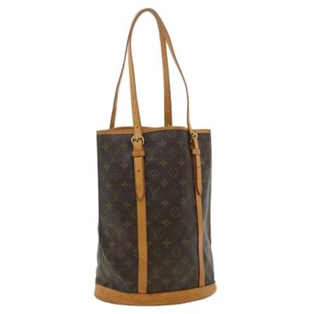 Louis Vuitton Vintage, Pre-owned Bag Bruin, Dames, Maat:ONE Size,leer