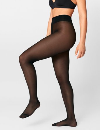 Lindex Tights 70 Den The Firm Support - Black - L