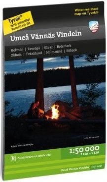 Calazo Umeå Vännäs Vindeln 1:50 000