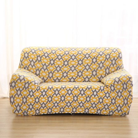 Golden Years; Dubbel sofföverdrag, längd 145-185cm; Högelastiskt sofföverdrag, dammtät soffhandduk med full täckning, full täckning tygkombination