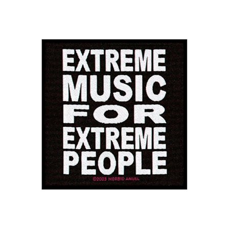Morbid Angel Extreme Music For Extreme People Patch One Size Bl