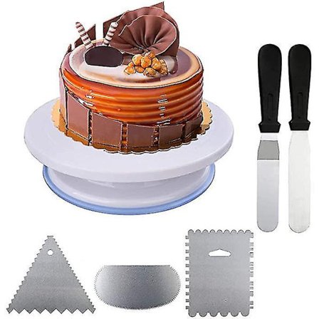 Kakeplate, Dreieplate, Skrape, Dekorasjon, Kakepynt