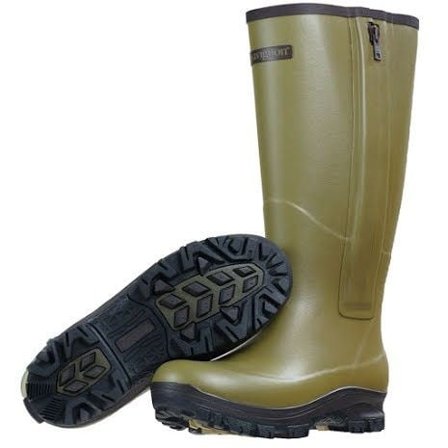 Avignon Zipper Pro -kumisaapas, unisex, vihreä