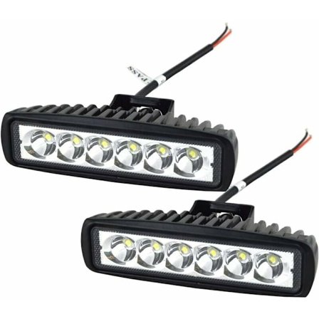 LED arbejdslys LED bar 12V 18W 15cm LED bilforlygte vandtæt IP67 Spot tågelygte LED arbejdslys