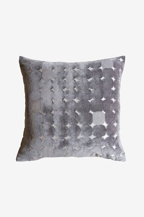 Svanefors - Kuddfodral Mila - Grå - Prydnadskuddar & kuddfodral - 45X45 - Från Homeroom