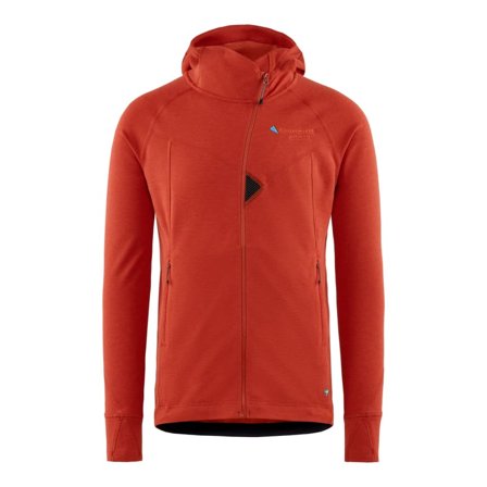 Klättermusen Njorun 2.0 Hoodie Men's Men Mid layer tops Red XL
