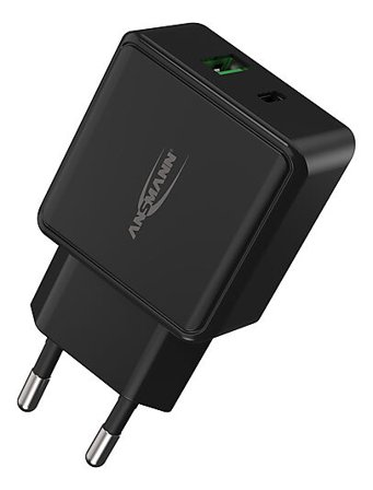 ANSMANN Vegglader 20W 1XUSB-C 1XUSB-A