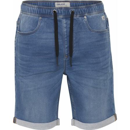 Blend, jogdenim shorts Blauw, Heren, Maat:S,polyester