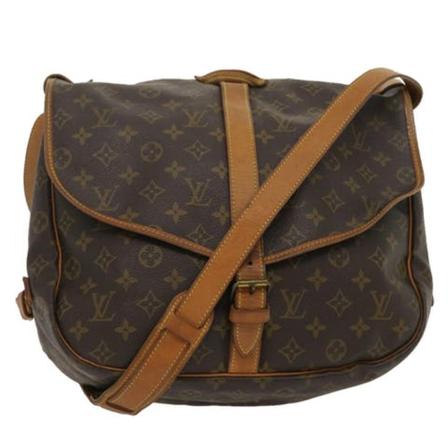 Louis Vuitton Vintage Pre-owned Tas , Bruin , Dames , Maat: ONE Size Vintage Tassen