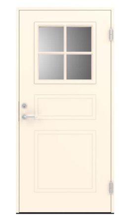 Swedoor C8010 Ytterdörr vit (S 0502-Y) 988x2080 mm, Dörrar