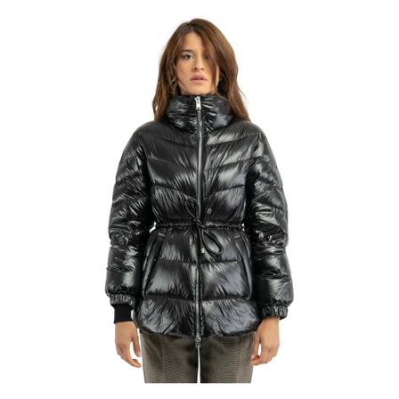 Woolrich, Down Jackets Zwart, Dames, Maat:M