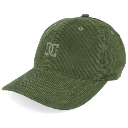 DC - Grön unconstructed Keps - Kids Star Strapback Bronze Green Dad Cap @ Hatstore