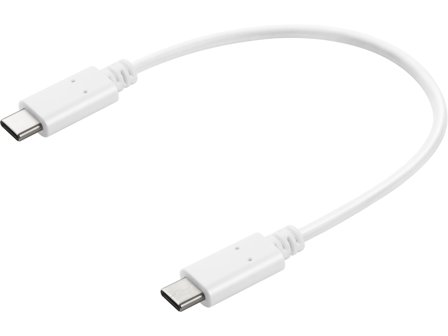 Sandberg USB type C-kabel - 24 pin USB-C til 24 pin USB-C - 20 cm