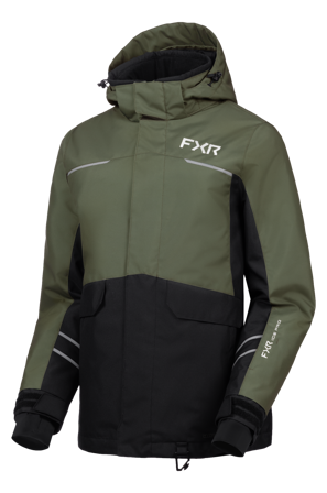 Veste de Ski FXR Excursion 26 Femme Vert Olive/Noir 6