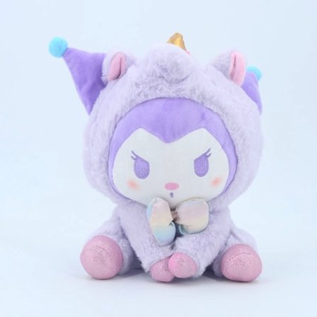 20CM Kuromi My Melody Cinnamoroll Pude Plysch Anime Barnlegetøj A2