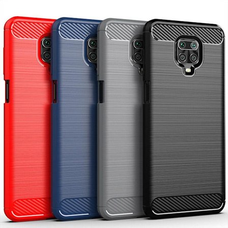 Stöttåligt Armor Carbon TPU-skal Xiaomi Redmi Note 9 Pro