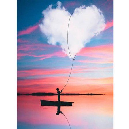 Sunset Beach Diamond Painting Beach Diamond Painting Kit