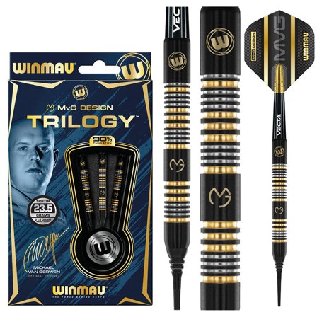 MvG Trilogy Soft Tip 23.5g Darts