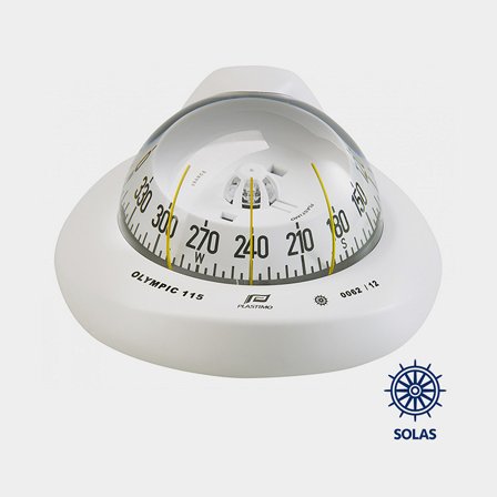 Kompass Plastimo Olympic 115 vit vit konisk ros