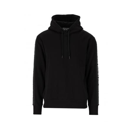 Versace Jeans Couture, Hoodies Zwart, Heren, Maat:M