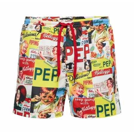 Only & Sons, swim shorts Biały, Mężczyzna, Rozmiar: 2XL
