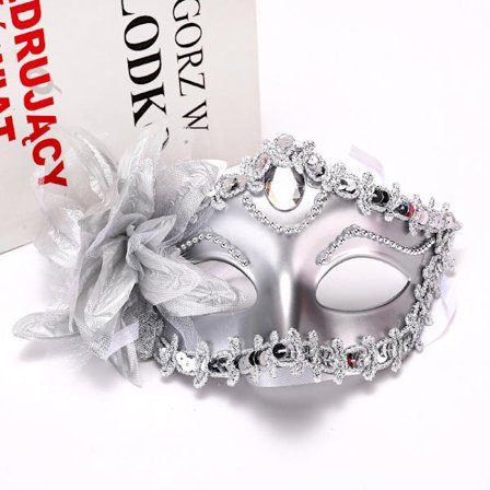Halloween Prinsesse Maske Stor Lily Maske Prinsesse Kjole Maske