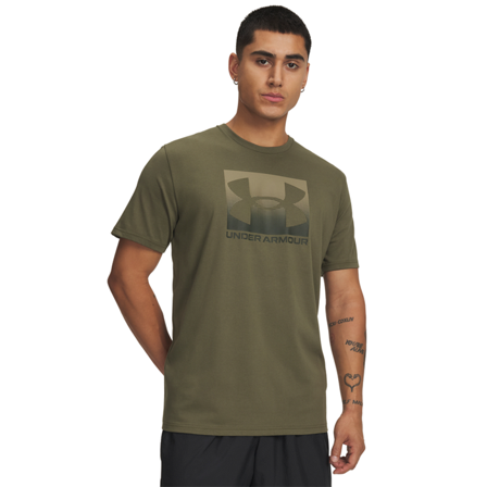 T-shirts Under Armour Boxed Sportstyle T-shirt Green - Bodyman.dk