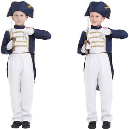 Pojkar Halloween Napoleon Kostym Barn Fancy Dress