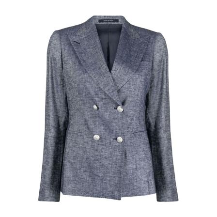 Tagliatore, Jacket Niebieski, Kobieta, Rozmiar: S