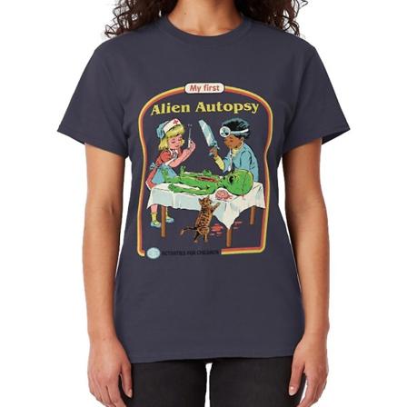 Min första Alien Obduktion T-shirt navy XXXL