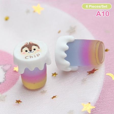 6kpl Gradient Color Luminous Jam Purkit Hartsi Play Bottle DIY - Perfet A10
