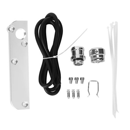 Solution Billet PCV -tyhjiöadapteri, turbon paineenrajoitusventtiilisarja, sopii A4 2.0T FSI -moottoreihin