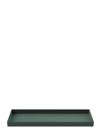 Tray 320X100X20Mm Home Decoration Decorative Platters & Bowls Grønn Cooee Design