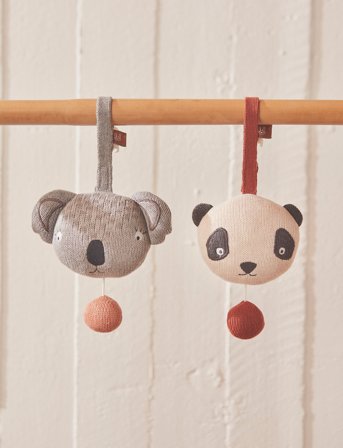 OYOY MINI Koala Music Mobile - Grey - ONE SIZE