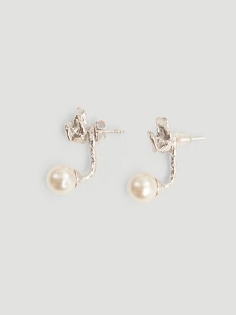 Holzweiler Meya Silver Earrings - Sterling Silver - Unisex - One size