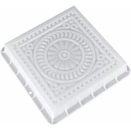 DIY-betonimuotti polkumuovi muotti betonipuutarhalle jalkak yt v lle nurmikon kivetykselle polulle k velytielle betonikivilaatat puutarhapatiolle