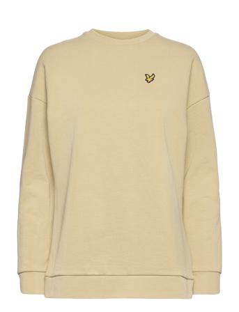 Over D Sweatshirt Beige Lyle & Scott