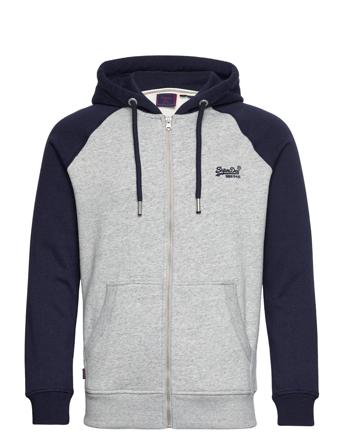 Vle Baseball Ziphood Hettegenser Genser Multi/mønstret Superdry*Betinget Tilbud