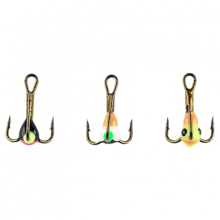 Royal Viking Glow Hook 3-pcs, size 12