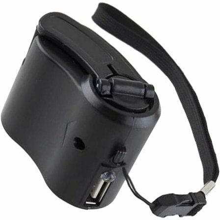 USB-handvev nödladdare för telefon MP4 nödladdare mobiltelefonladdare manuell strömförsörjning utomhus