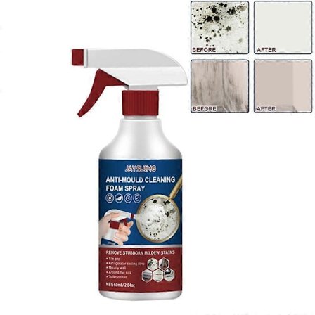 1-3x Anti-Mugg Rengjøringsskum Spray Effektiv Muggfjerner Mildew Rengjøringsmiddel 60ml Ny