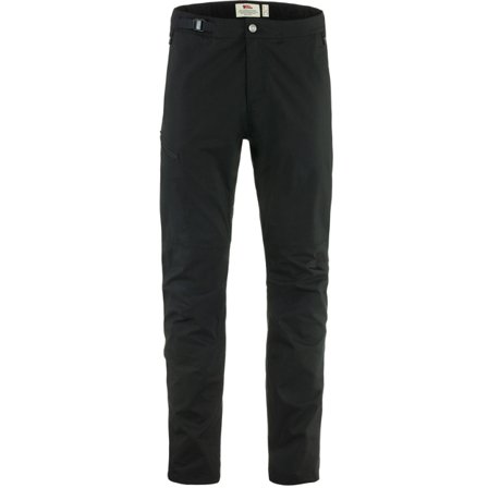 Fjällräven Abisko Hike Trousers 52/REGULAR - male - Black - Trekking trousers