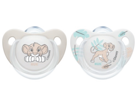 NUK Trendline Silikon Smokk S1 Lion King, 0-6 mnd, 1 stk.