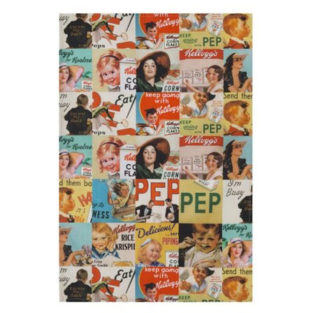 Coucke kökshandduk i flerfärgad bomull 50x75