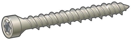 ESSVE Indu-Prog Betongskruv 100-pack 7,5x65mm, Infästning