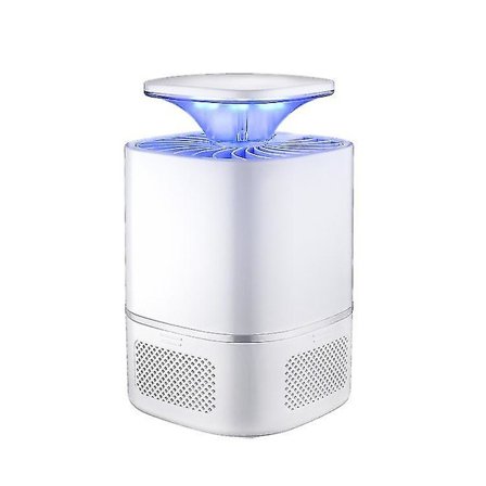 Innendørs insektfellefanger og -dreper for mygg, knottfeller fanger flygende insekter innendørs med sug, insektlys