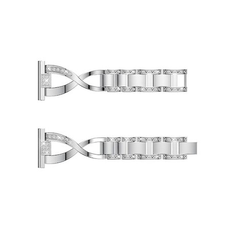 Huami Amazfit Gts X White Diamond Alloy StrapSilver