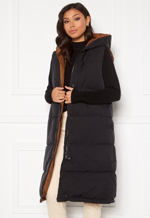 Object Collectors Item Aria S/L Hoodie Vest Black Klær