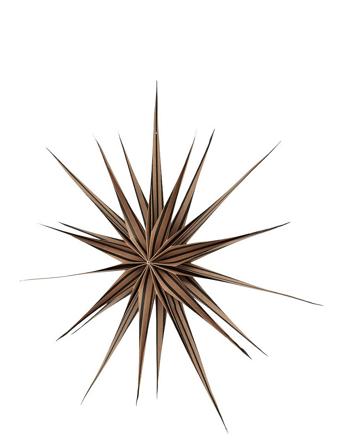 Toppu Christmas Star - Large Home Decoration Christmas Decoration Christmas Baubles & Tree Accessories Brown OYOY Living Design